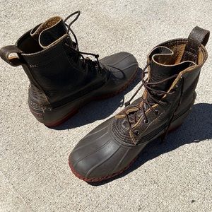 L.L. Bean Boots, 8” Bison
